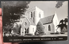 VTG 1957 RPPC Ivie Memorial Eposcopal Church Bethlehem New Hamshire NH P... - £9.54 GBP