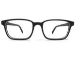 Warby Parker Occhiali Montature CRANE LBF 103 Nero Opaco Bianco 53-17-145 - $55.57