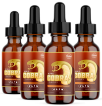 4 Pack King Cobra Drops for Men-60 ml x4 - £77.52 GBP