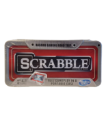 Scrabble Hasbro Travel Game Road Trip Portable Case Full Gameplay Crossw... - £13.52 GBP