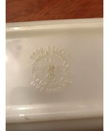 PYREX #0502  1 1/2pt. TradeMark MadeInUSAPattern:EarlyAmerican Ovenware ... - €13,42 EUR