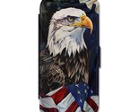 USA Eagle Flag iPhone 13 Flip Wallet Case - $19.90