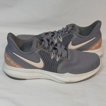 Nike In-Season TR 8 AMP Gunsmoke Women&#39;s Running Shoes Sz 6 AA7774-002 - $17.99