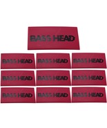 Official Basshead Heat Shrink 0 Gauge 10 Pack Red - £15.02 GBP