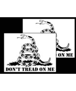 2Pack Vinyl Airbrush Spray Paint Stencils 10 Mil Gadsden Flag Don&#39;t Trea... - $11.99