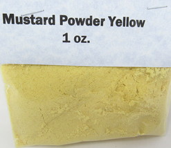 Mustard Seed Yellow Powder 1 oz Culinary Herb Spice Flavoring Cooking US... - $8.90