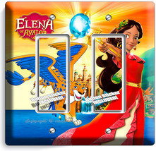 Princess Elena Of Avalor Skylar Double Gfci Light Switch Wall Plate Girls Room - £8.77 GBP