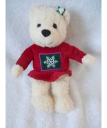 Hallmark Kiss Kiss Mistletoe Girl Bear - $3.99