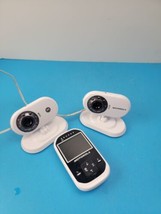 Motorola Baby Monitor W/ Two Cameras : MBP25SBU - £39.55 GBP