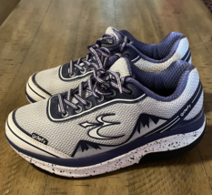 Gravity Defyer Mighty Walk Women&#39;s Gdefy TB9024FWP-M Grey Blue Shoe - $745.89 MXN