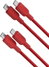 240W USB C to USB C Cable 2Pack 3ft USB C Charger Cable Fast Charge for 15 Pro 2 - £29.88 GBP