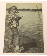 Vintage 1972 Arizona Game and Fish Dept booklet Arizona Fishin&#39; Holes maps - £2.34 GBP