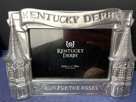 Kentucky Derby Churchill Downs 4x6 Metal Photo Frame Run For The Roses - £39.89 GBP