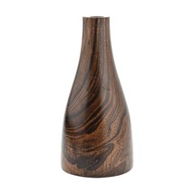 Artistic Grain Pattern Natural Mango Tree Wood Flower Vase - £15.80 GBP