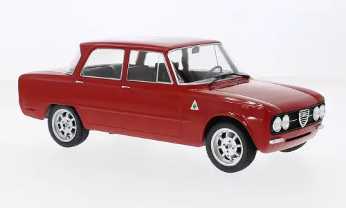 MCG Alfa Romeo Giulia Nuova Super Red 1974 1:18 Model Car - $109.99