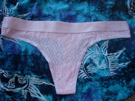 victoria&#39;s secret thong pant size medium pink brand new - $12.99