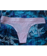 victoria&#39;s secret thong pant size medium pink brand new - £10.37 GBP