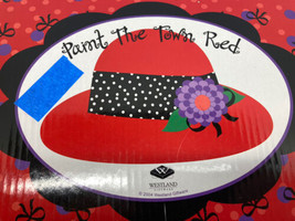 Paint The Town Red Lady Tea Pot NIB #13422 - $24.70