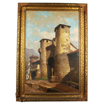 Senza Titolo (Building Con / Due Torri) Da Amalio Fernandez Firmato 1924... - £2,106.63 GBP