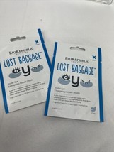 (2) BioRepublic Lost Baggage Under Eye Repair Mask BioCellulose Hyaluron... - $120.60 MXN