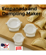 3 Pack Empanada Dumpling Sambousak Meat Pie Maker Dough Press Kitchen Mo... - $12.08 CAD