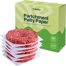 Patty Paper - Hamburger Press Patty Paper Sheets 4.75X5&quot; - 1000 Non Stick Wax Bu - $15.13