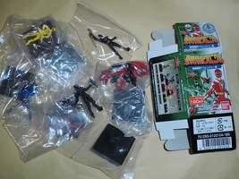 Toei Super Sentai Chronicle Abaranger Set of 7 Figures Complete Tokusatsu - $991.39 MXN