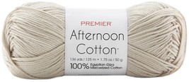 Premier Yarns Afternoon Cotton Yarn-Parchment - $20.79