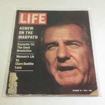 VTG Life Magazine: October 16 1970 - Agnew On The Warpath/The Good Revolution - £10.59 GBP