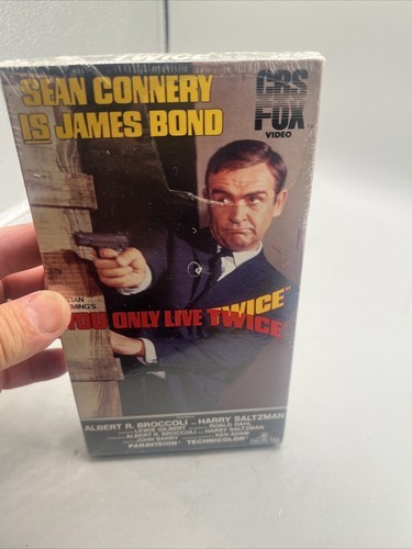 YOU ONLY LIVE TWICE-- James Bond — SEALED VHS WITH CBS/FOX MARK ! Item image 2