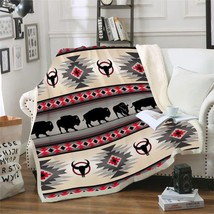 51 Inches By 59 Inches (130 Cm By 150 Cm) Mahome Southwest Native American Throw - £31.23 GBP