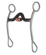 Reinsman CR641 7 in. Shank Circle R Bit w/ Medium Port Copper Roller Mou... - $69.16