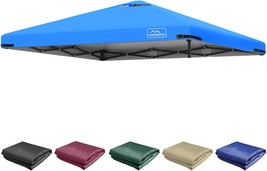 Kampkeeper 10X10 Pop Up Canopy Tent Top Replacement Cover Roof With, Light Blue - £63.78 GBP