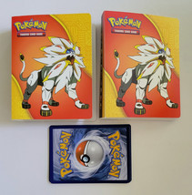 Pokémon TCG Sun/Moon Solgaleo  Lot of 2 Mini Binders +5 Free Basic 1 Energy Card - £4.61 GBP