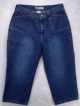 Faded Glory Jeans Womens Size 14 Denim Hi Rise Straight Fit Blue Pants - £11.62 GBP