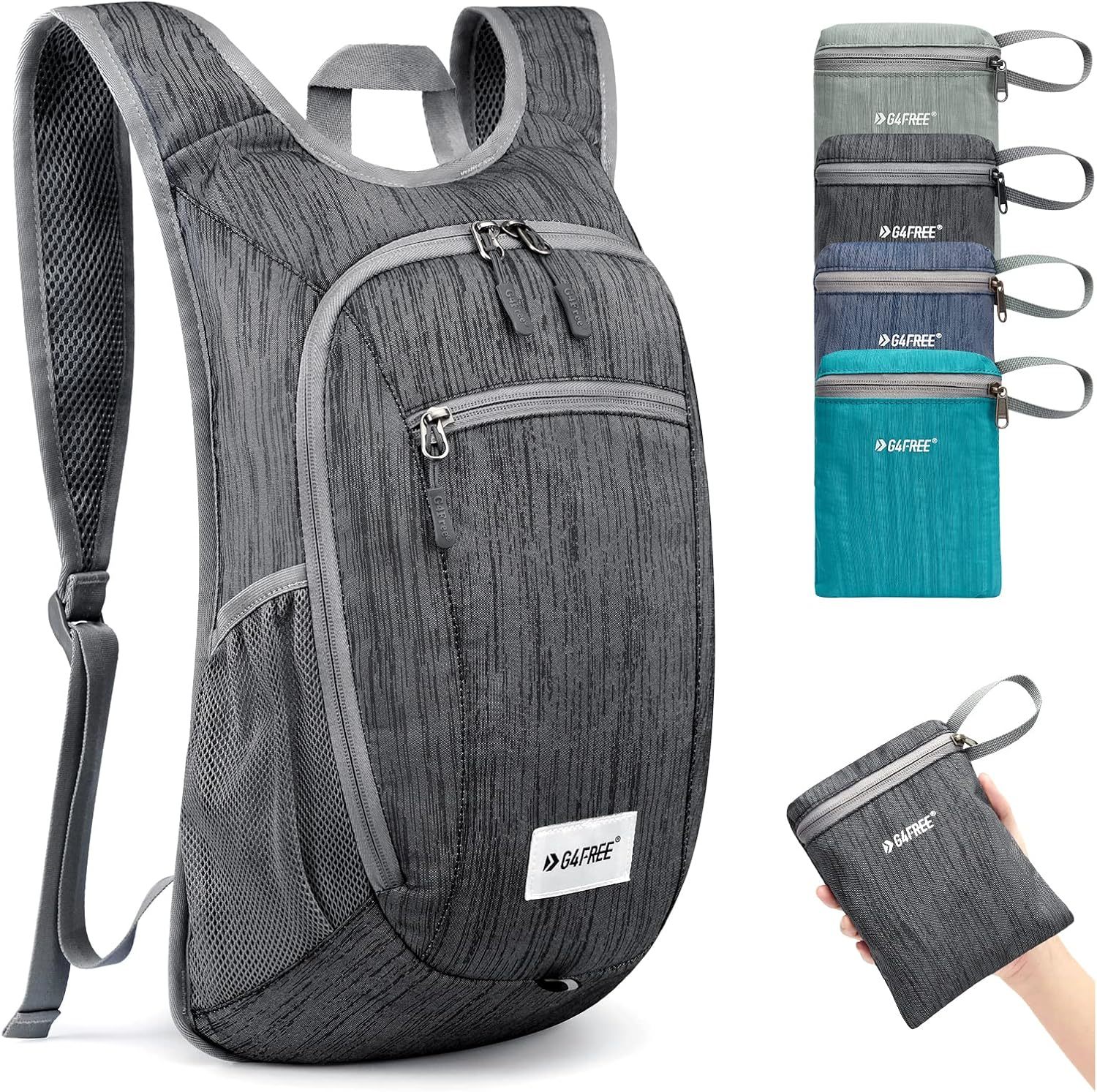 G4Free 10L/15L Hiking Backpack Lightweight Packable Hiking Daypack Small... - $35.93