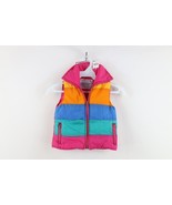 Vtg 80s 90s Streetwear Girls Toddler Size 4T Rainbow Striped Puffer Vest... - €33,97 EUR Vtg 80s 90s Streetwear Girls Toddler Size 4T Rainbow Striped Puffer Vest... - €33,97 EUR