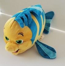 Disney Parks FLOUNDER Plush The Little Mermaid Stuffed Animal Blue Yello... - $8.00