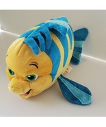 Disney Parks FLOUNDER Plush The Little Mermaid Stuffed Animal Blue Yello... - $10.93 CAD