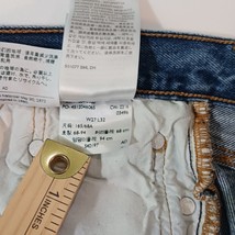 Levi's 501 Women's Cotton Blue Denim Pockets Jeans Measured Size (30"×27") image 5
