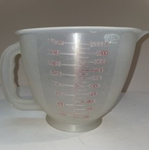 Vintage Tupperware Mix N Stor 2 Qt / 8 Cup Measuring Bowl Cup 500-3 - £11.67 GBP
