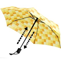 EuroSCHIRM Dainty Automatic Umbrella (Yellow Square) Lightweight Trekking Pocket - £30.99 GBP