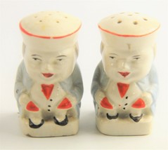 50&#39;S Vintage Made In Japan Salt &amp; Pepper Shakers Toby Men - £7.87 GBP