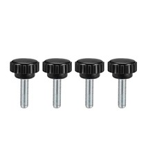 uxcell M6 x 20mm Male Thread Knurled Clamping Knobs Grip Thumb Screws on... - £14.85 GBP