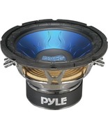 Pyle PLI090BL 10&quot;Car Subwoofer Audio Speaker Blue ConeChrome-Plated Stee... - $55.47 CAD