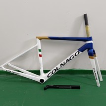 New Model V3Rs White And Blue   Road Bicycle Fe High Quality  Fe+Fork+Headset+Se - £918.36 GBP