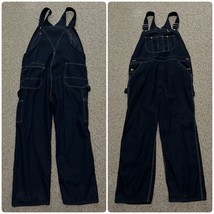 Vintage Toughskins Sears Roebuck Painters Bib Overalls Carpenter Denim S... - $419.21 MXN