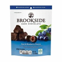 2 PACK BROOKSIDE DARK CHOCOLATE ACAI WITH BLUEBERRY FLAVOR, 7OZ EACH - $17.82