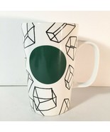 STARBUCKS COFFEE MUG 2014 GREEN DOT COLLECTION CERAMIC CUP 16oz. Prisms ... - £17.11 GBP