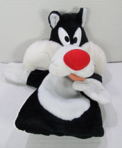 Vintage 1994 Applause Looney Tunes Sylvester the Cat Hand Puppet Plush 10&quot; - $14.03